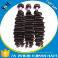 6A Grade 100% Malaysia Virgin Remy Human Hair 100g/PC Deep Wave Hair Weave
